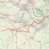 Trace GPS GR121 De Bon-Secours (Belgique) à Avesnes-le-Comte (Pas-de-Calais), itinéraire, parcours