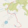 Trace GPS Les lacs de Rinoso - Corte, itinéraire, parcours