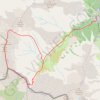 Trace GPS Pic de Guerreys - Pic de Lustou depuis Pont de Prat, itinéraire, parcours