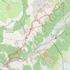 Trace GPS TMB - 7 - La Flégère - Les Houches, itinéraire, parcours