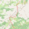 Trace GPS Corté Mont Cinto étape 3, itinéraire, parcours