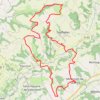 Trace GPS Circuit nord Miramont-de-Quercy, itinéraire, parcours