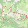 Trace GPS Rocamadour, le chemin de l'escargot, itinéraire, parcours