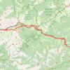 Trace GPS Traversée des Pyrénées - Étape 33, itinéraire, parcours