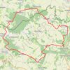 Trace GPS Grisy-Hénonville-Grisy, itinéraire, parcours