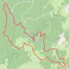 Trace GPS GPX Download: Rocher de la Pérouse et la vallée de la Cure - boucle dans le Parc naturel régional du Morvan, itinéraire, parcours