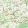 Trace GPS Tappa 32 - Da San Gimignano a Monteriggioni, itinéraire, parcours