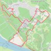 Trace GPS Quinsac sur Gironde, itinéraire, parcours