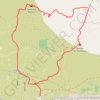 Trace GPS Plateau de Calern - Avens et Grottes, itinéraire, parcours