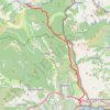 Trace GPS GR52 Sospel - Menton, itinéraire, parcours