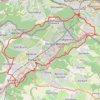 Trace GPS Boucle Forbach Sarrebruck et retour par Gersweiler, itinéraire, parcours