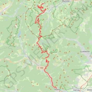 Trace GPS Etape 6 Vosges 2024-18085085, itinéraire, parcours