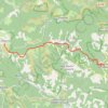 Trace GPS Barre-des-Cévennes - Saint-Germain-de-Calberte, itinéraire, parcours
