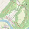 Trace GPS Boucle à Contz-les-Bains, itinéraire, parcours