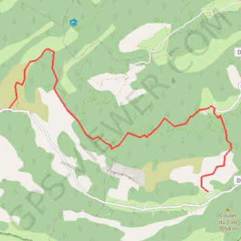 Trace GPS Ubraye cognas, itinéraire, parcours