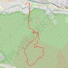 Trace GPS Saint Cyr par Galvaudan retour col Sabatier source, itinéraire, parcours