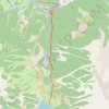 Trace GPS [Itinéraire] Le lac de Gaube, itinéraire, parcours