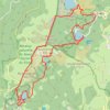 Trace GPS Lac Blanc - Lac Vert - Lac des truites - Lac Noir, itinéraire, parcours