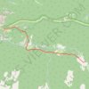 Trace GPS Hike back from Lyell fork of Tuolumne River along PCT, itinéraire, parcours