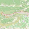 Trace GPS Les Crêtes de Sainte Victoire - Saint Antonin sur Bayon vers Puyloubier, itinéraire, parcours