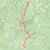 Trace GPS De Moosch à Metzeral par Sainteinlebach, itinéraire, parcours