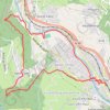 Trace GPS AigueblancheBergesDoucyMorel, itinéraire, parcours