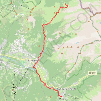 Trace GPS Chardonniere Salvagny, itinéraire, parcours