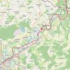 Trace GPS Chemin de la Moselle de Thionville à Apach, itinéraire, parcours