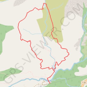 Trace GPS Les gorges de la Richiusa, itinéraire, parcours