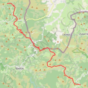 Trace GPS Kaule-Esquisaroi, itinéraire, parcours