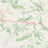 Trace GPS SE38-Triacastela-Sarria, itinéraire, parcours
