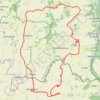 Trace GPS 12/01/24 LF9154 (15:34) LF9154 (16:34), itinéraire, parcours