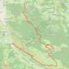 Trace GPS Casque du Lhéris et Caouterou, itinéraire, parcours