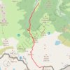 Trace GPS Pic de Lasaugède depuis Ossèse, itinéraire, parcours