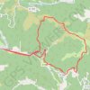 Trace GPS Sentier des Chars Ardaillers, itinéraire, parcours