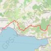 Trace GPS Corse du sud, Porto-Pollo Olmeto, itinéraire, parcours