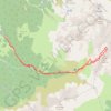Trace GPS Col de l'Aigleton, itinéraire, parcours
