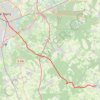 Trace GPS Du Grand-Lucé au Mans, itinéraire, parcours