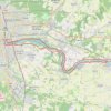 Trace GPS Orléans 44,5k, itinéraire, parcours