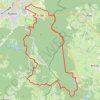 Trace GPS Autun - Étang du Martinet, itinéraire, parcours