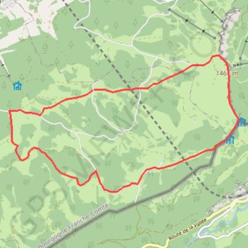 Trace GPS Mont D'or, itinéraire, parcours