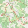 Trace GPS Camarsac, itinéraire, parcours