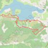 Trace GPS Lac du Salagou, itinéraire, parcours