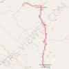 Trace GPS Kasbah Telouet - Ksar d'Aït-Ben-Haddou, itinéraire, parcours