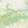 Trace GPS Castel de Vergio via les bergeries de Radule, itinéraire, parcours
