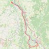 Trace GPS Sancerre - Nevers, itinéraire, parcours