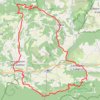 Trace GPS De Céreste à Saint-Martin-de-Castillon, itinéraire, parcours