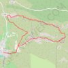 Trace GPS Alpilles - crêtes de Civadières, itinéraire, parcours