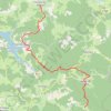 Trace GPS Tour du Morvan - De Ouroux-en-Morvan à Les Brenêts, itinéraire, parcours