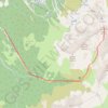 Trace GPS Cime de la Jasse, itinéraire, parcours